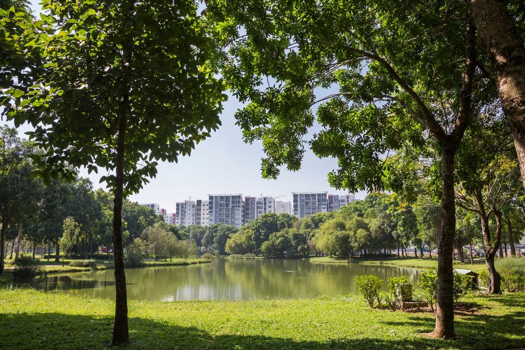 Celadon City sở hữu công viên nội khu lên đến 16,4 ha dành cho cư dân