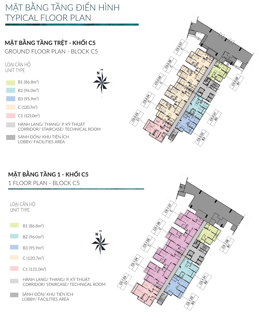 Mặt bằng khối C4