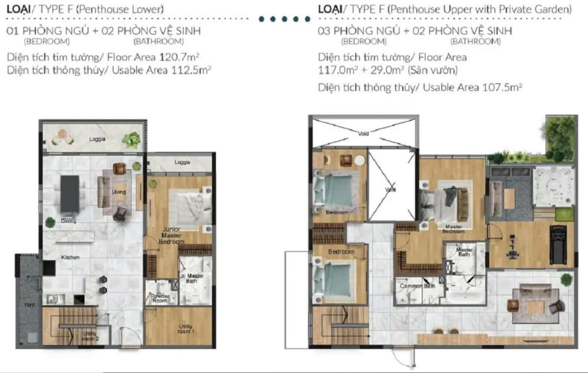 Mặt bằng khối C6