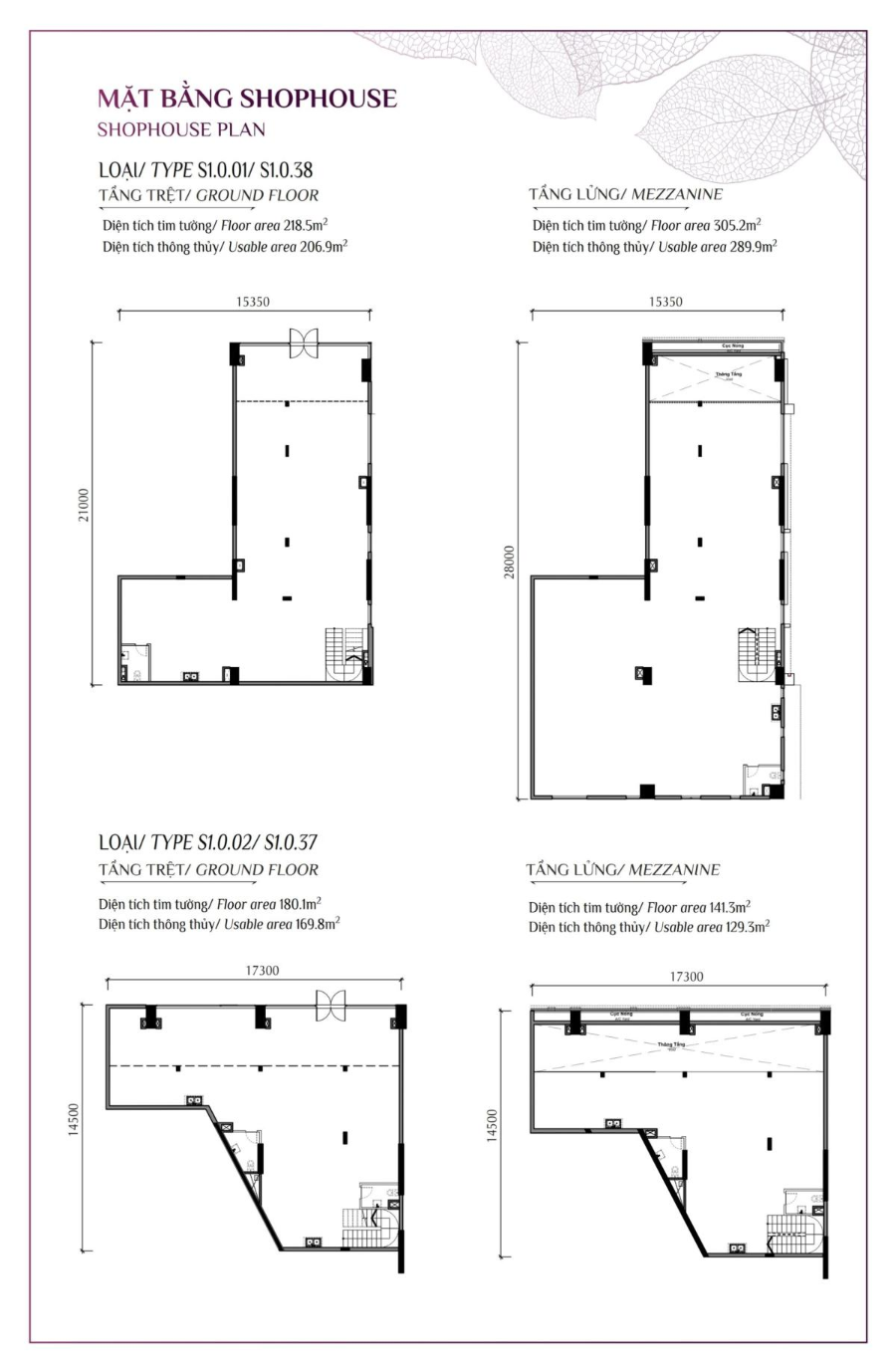 thiet ke can ho Sky Linked Villa Celadon City