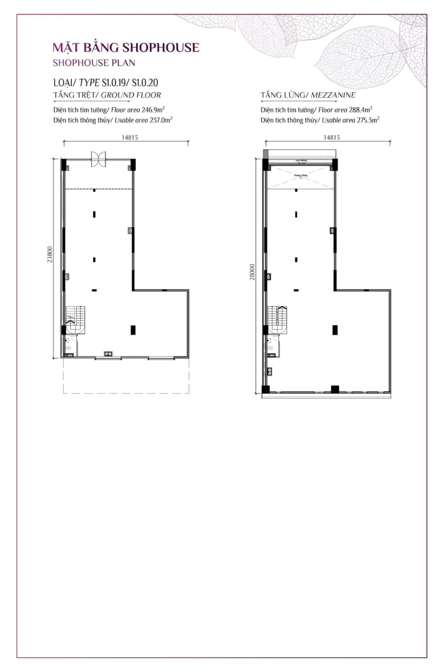 thiet ke can ho Sky Linked Villa Celadon City