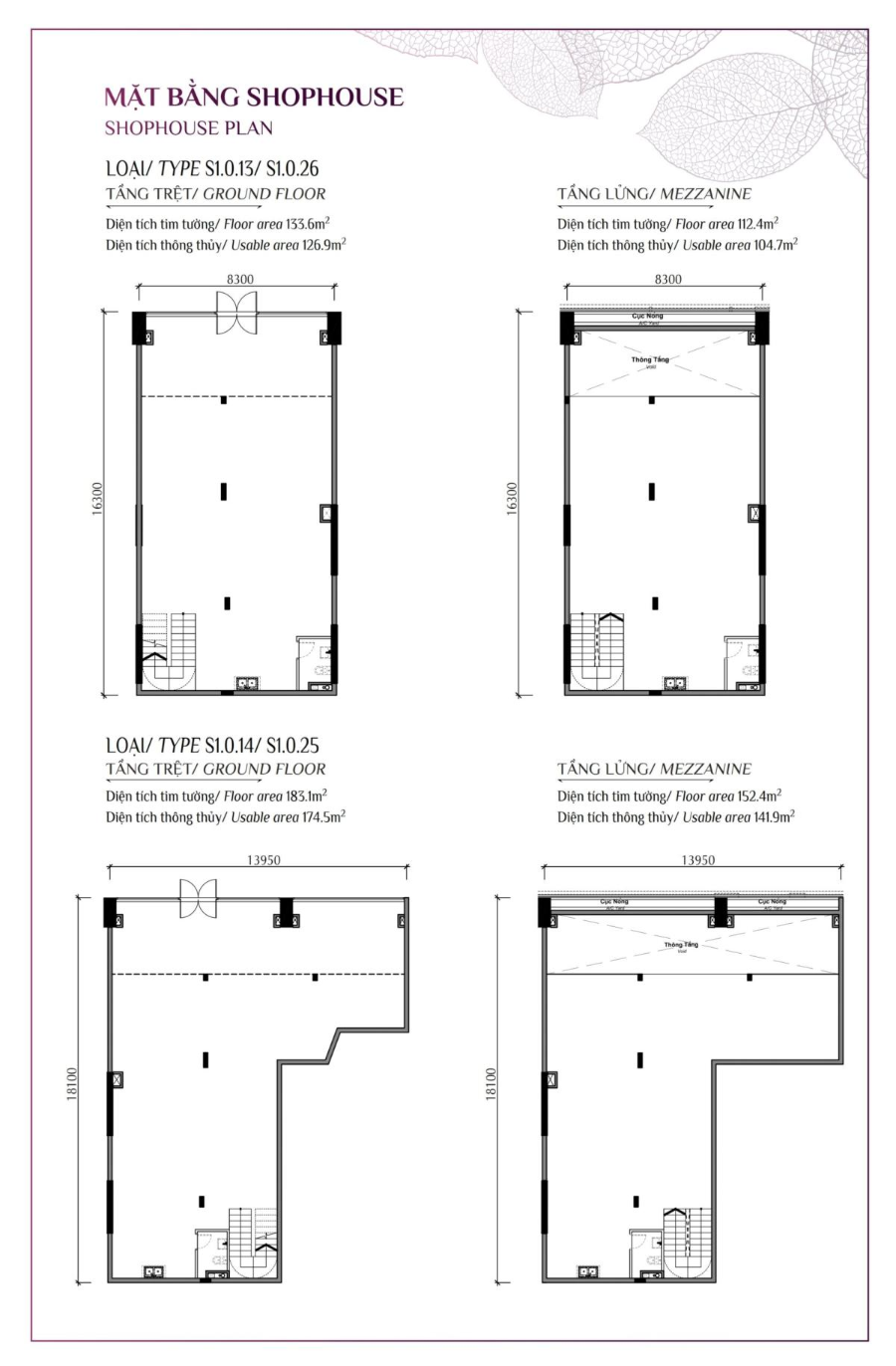 thiet ke can ho Sky Linked Villa Celadon City